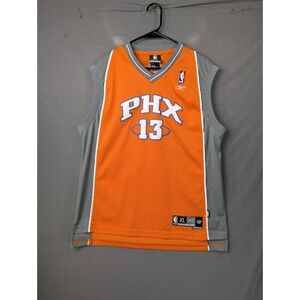 Reebok Steve Nash Phoenix Suns NBA Jersey Orange Grey Youth XL 18-20 7208